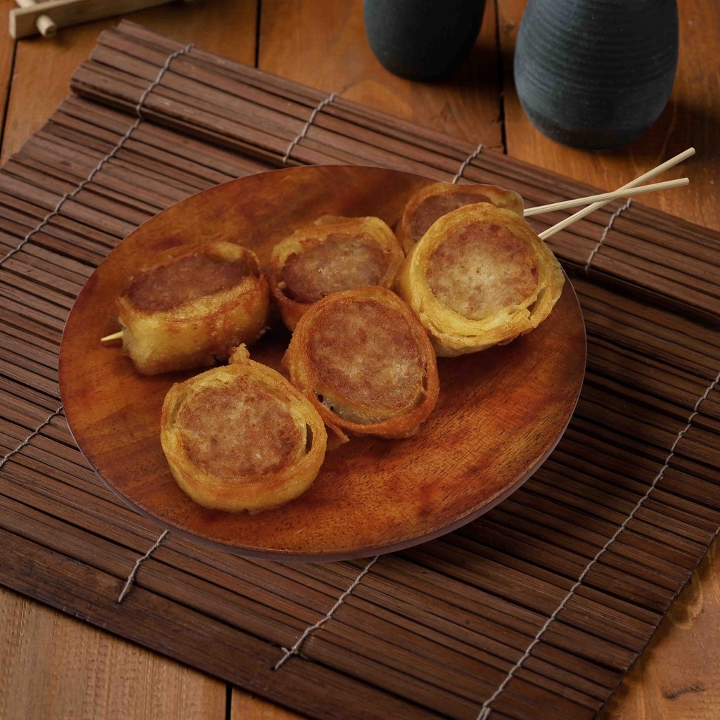 Tori Tsukune (Chicken Eggroll)