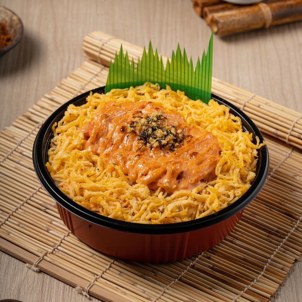 Salmon Spicy Donburi 